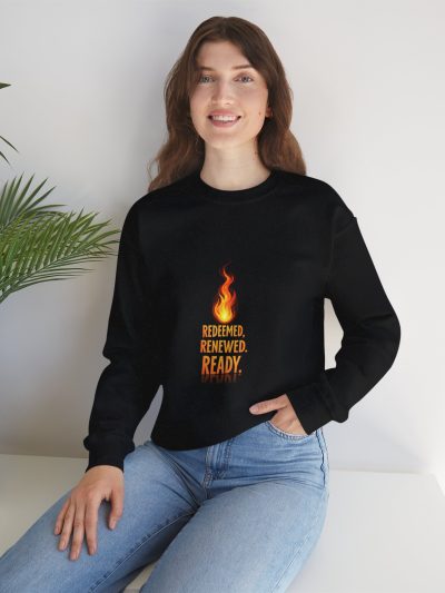 Redemption Fire Sweatshirt | Unisex Heavy Blend Crewneck | Cozy Gift for Believers | Perfect for Church, Holidays, Casual Wear, and [...]