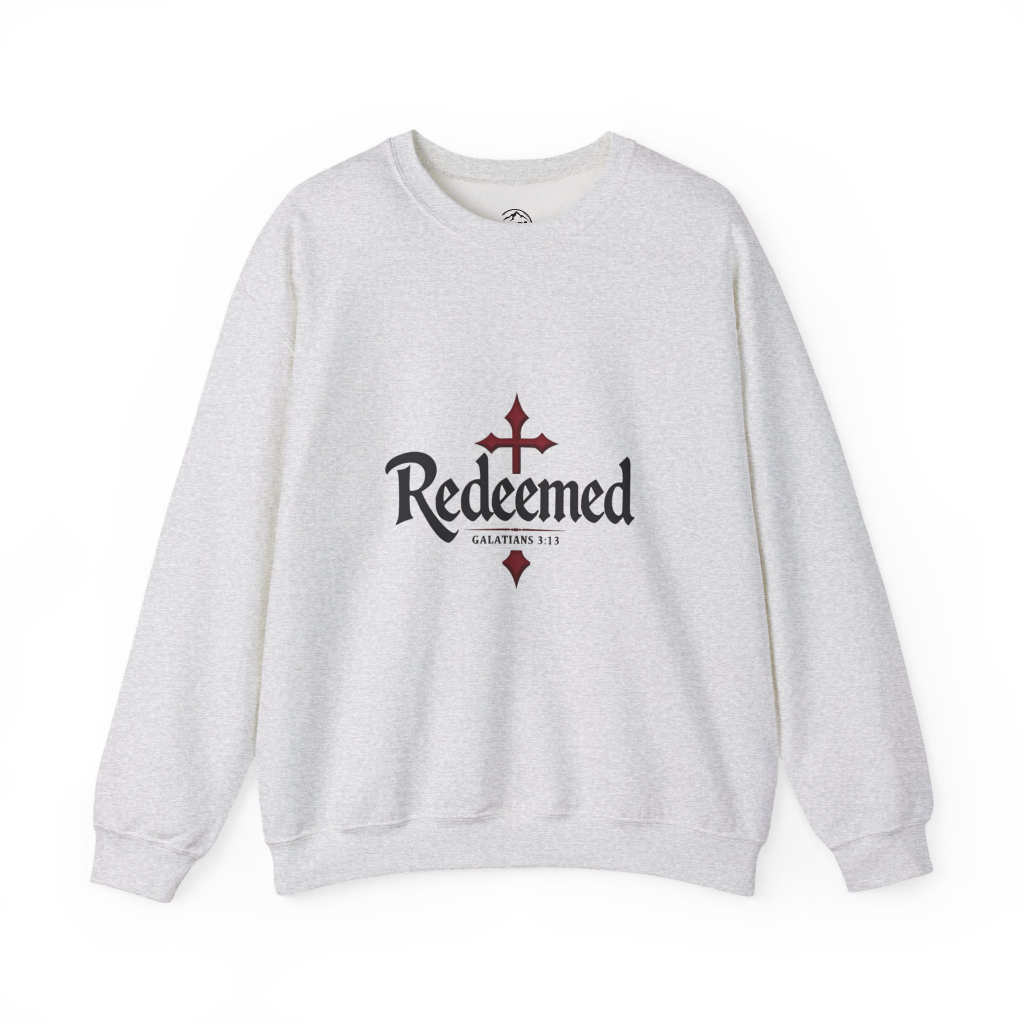 Faith Inspired, Redeemed, Unisex Heavy Blend™ Crewneck Sweatshirt - Image 5