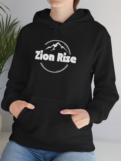 Unisex Heavy Blend™ Hooded Sweatshirt with Zion Rise Design - Cozy Apparel, Outdoor Fashion, Gift for Nature Lovers, Casual Wear, [...]