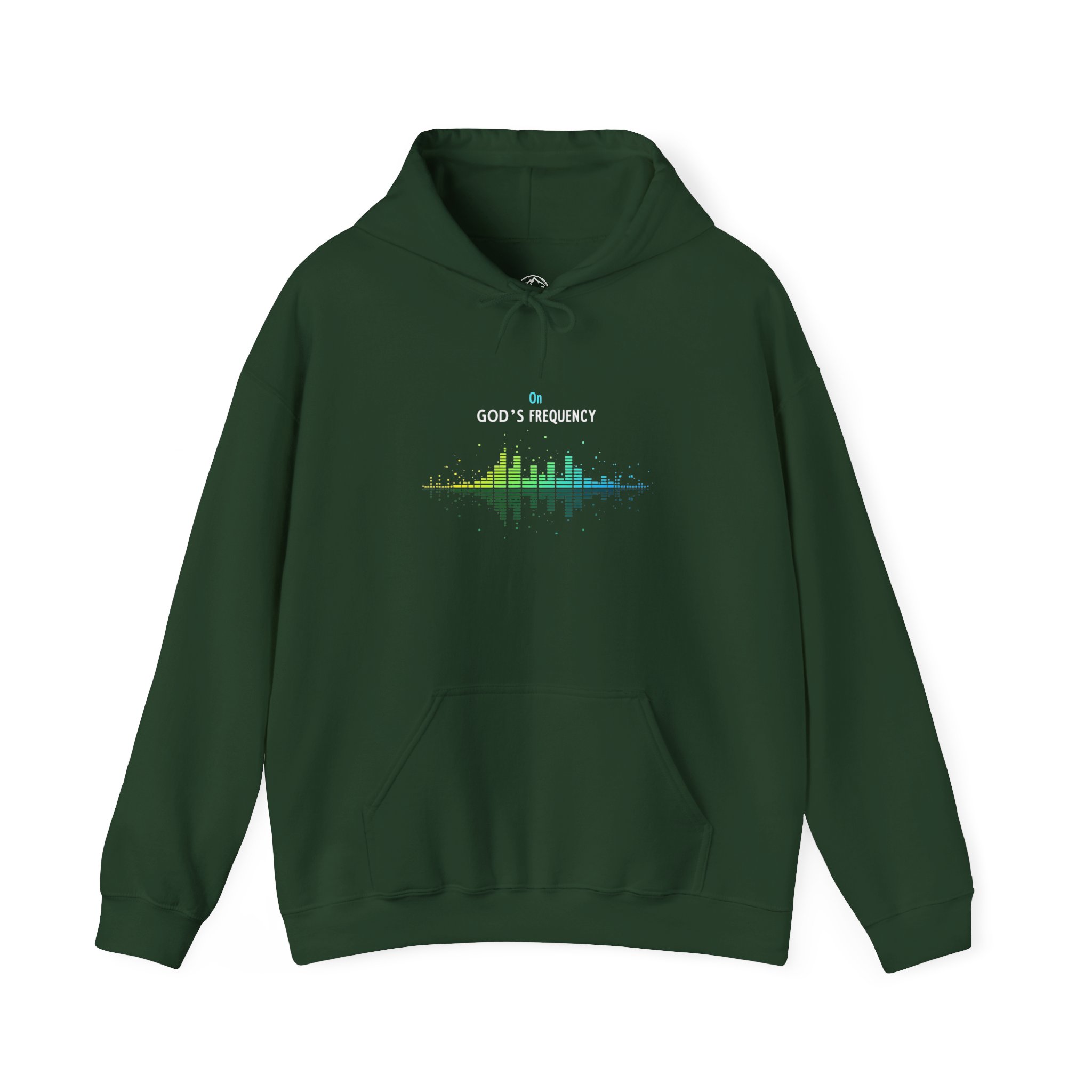 God's Frequency Hoodie | Unisex Heavy Blend, Comfortable Streetwear, Trendy Gift, Music Lover Apparel, Spiritual Vibes - Image 6