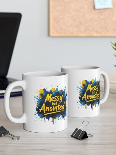 Vibrant Art Inspirational Ceramic Mug - Motivational Gift, Coffee Lover Mug, Colorful Artwork, Unique Present, Birthday Mug