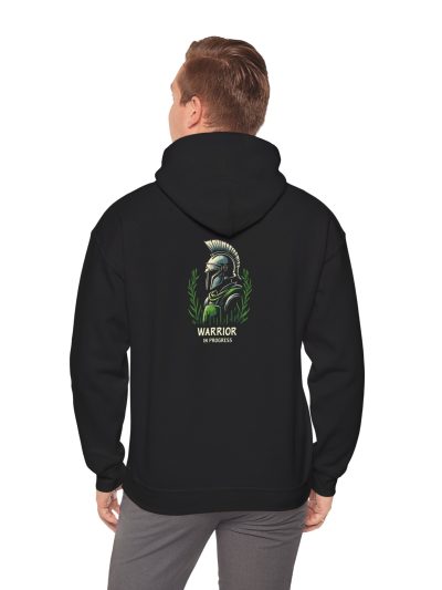 Warrior Spirit Hoodie - Unisex Heavy Blend Sweatshirt, Casual Wear, Gift for Brave Souls, Cozy Stylish Apparel, Motivational Hoodie