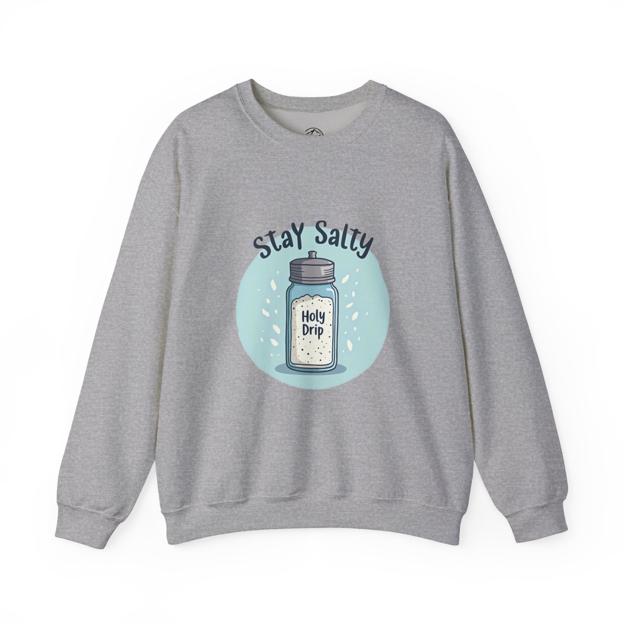 Stay Salty Unisex Crewneck Sweatshirt, Funny Sweatshirt, Gift for Sea Lovers, Casual Wear, Summer Vibes - Image 5