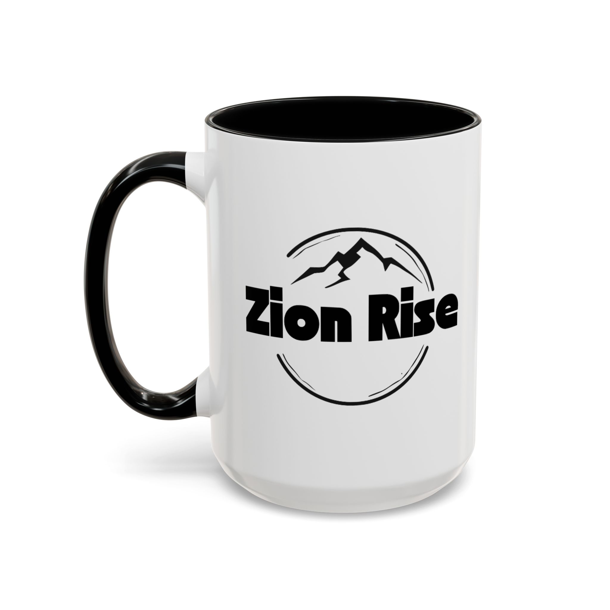 Zion Rise Accent Coffee Mug - Perfect for Nature Lovers, Adventurers, Home Office Decor, Gift for Hikers, Motivational Coffee Cup - Image 4