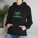 God's Frequency Unisex Hoodie, Spiritual Sweatshirt, Gift for Meditation, Music Lovers, Cozy Layer for Everyday Wear
