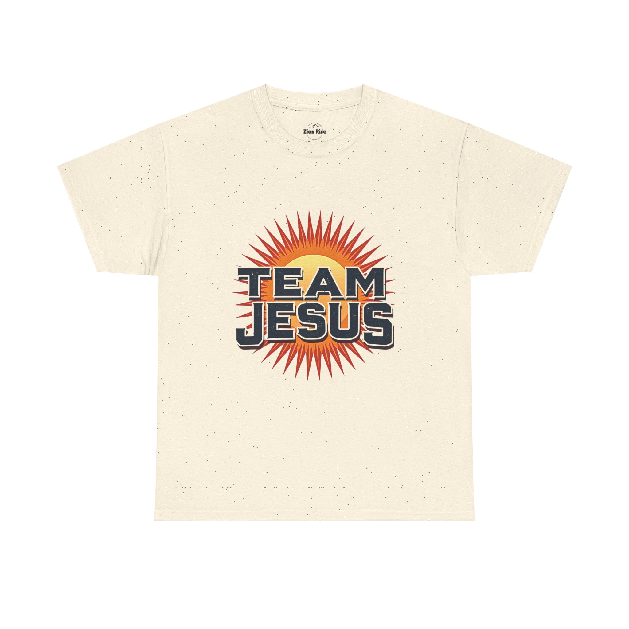 Team Jesus, Streetwear, Christian gift, Unisex Heavy Cotton Tee - Image 11