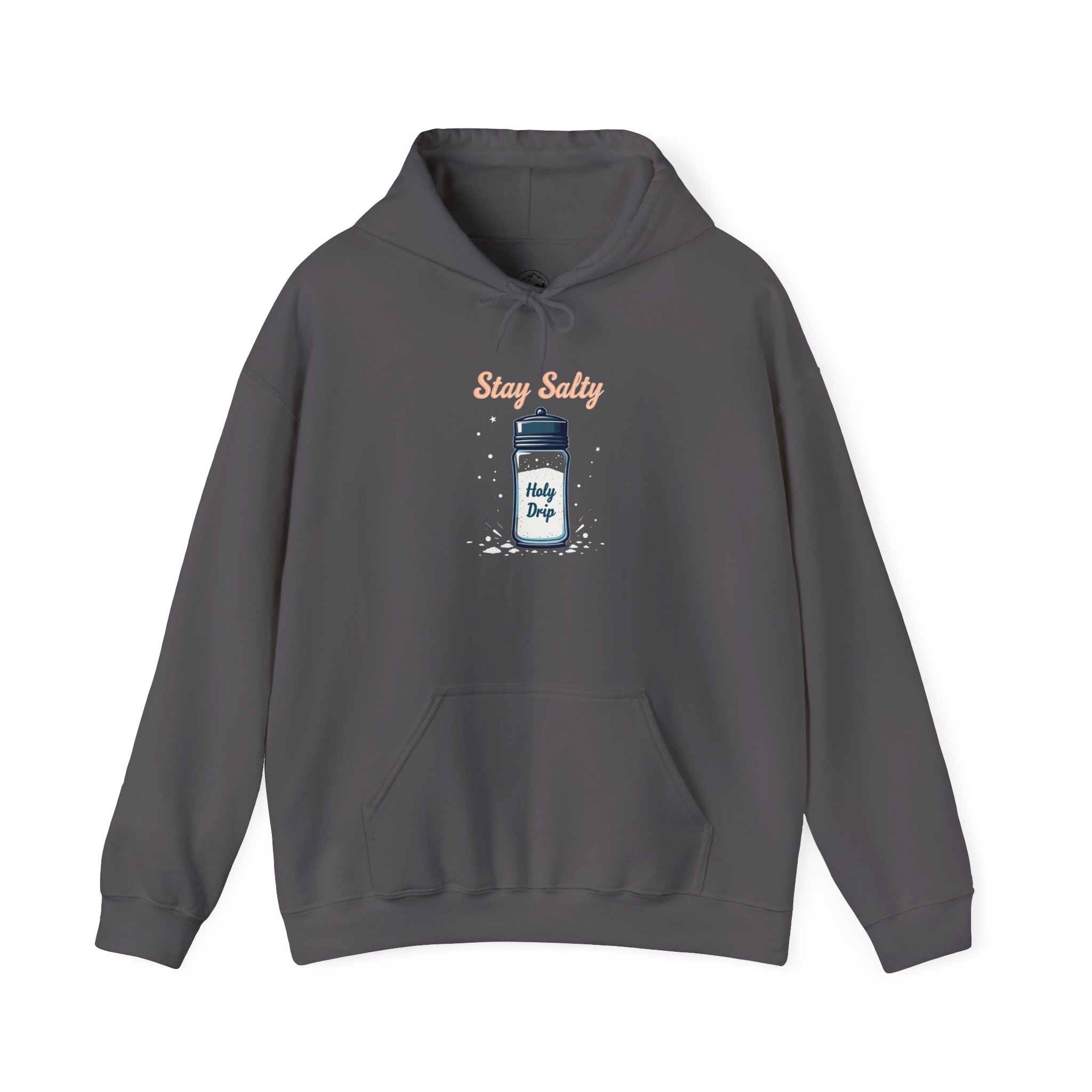Stay Salty Hooded Sweatshirt, Cozy Unisex Sweatshirt, Funny Hoodie, Casual Wear, Gift for Sea Lovers, Beach Day Essentials - Image 7