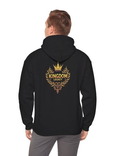 Kingdom Legacy Hoodie, Unisex Heavy Blend Pullover, Cozy Sweatshirt Gift, Casual Streetwear, Fall/Winter Fashion