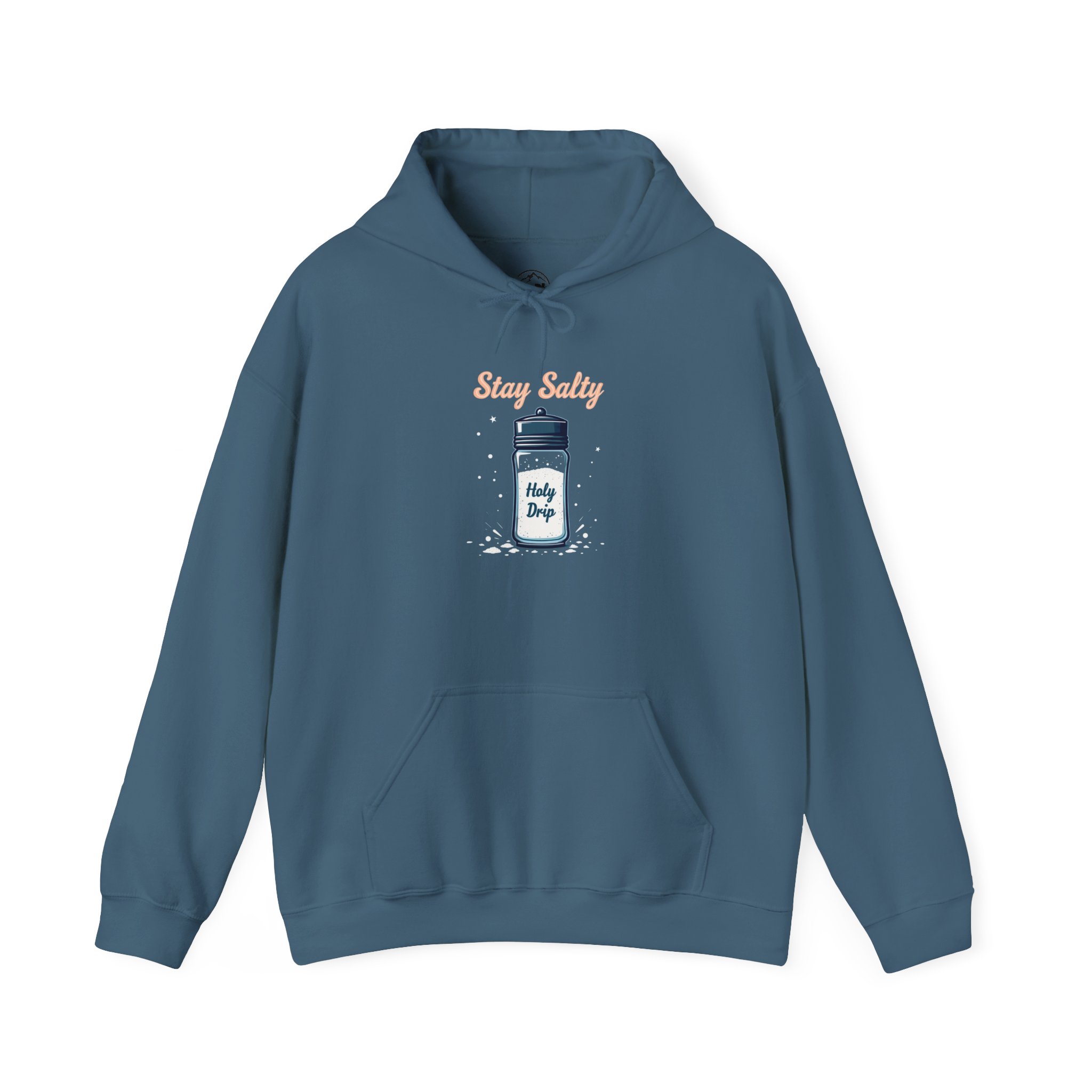 Stay Salty Hooded Sweatshirt, Cozy Unisex Sweatshirt, Funny Hoodie, Casual Wear, Gift for Sea Lovers, Beach Day Essentials - Image 6
