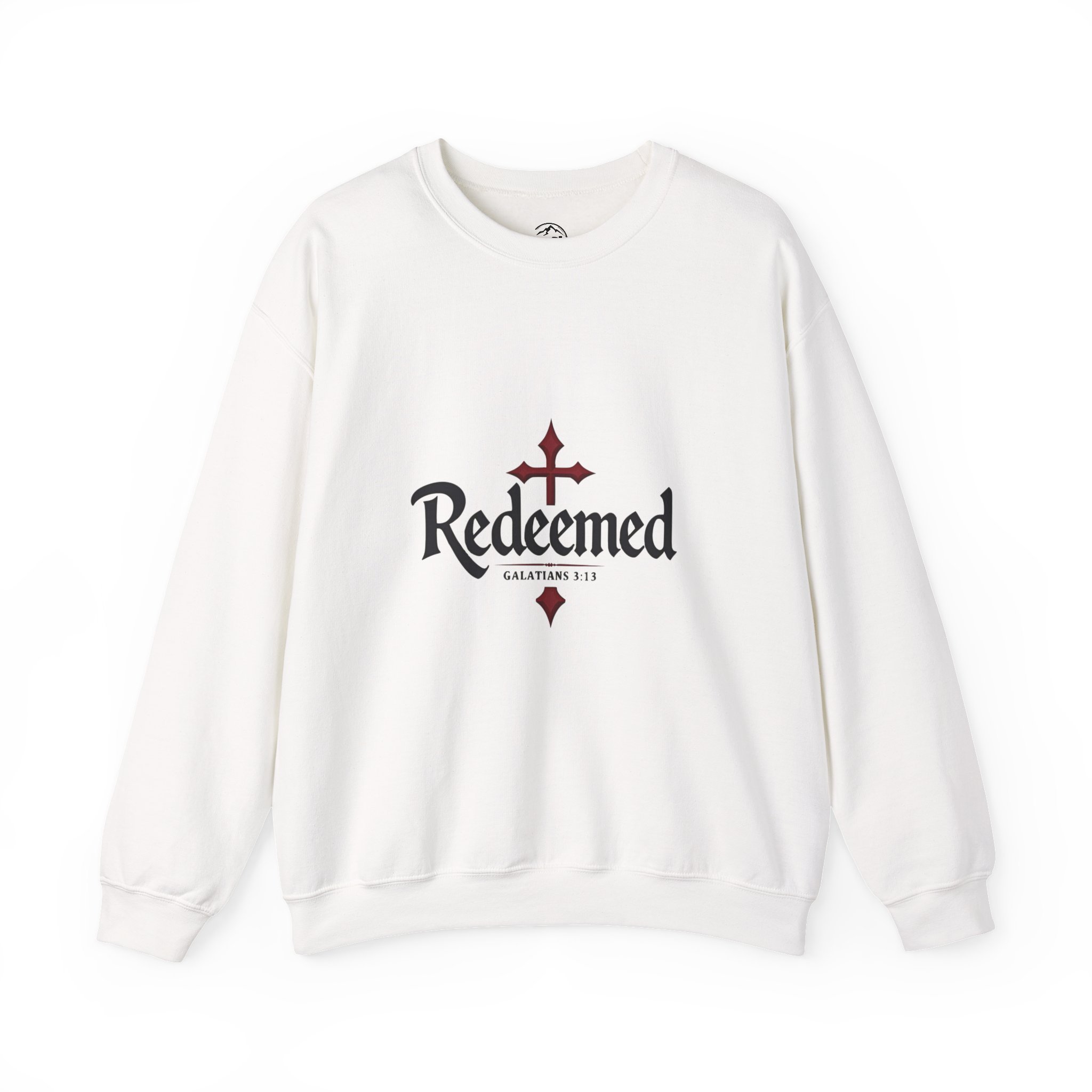 Faith Inspired, Redeemed, Unisex Heavy Blend™ Crewneck Sweatshirt - Image 3