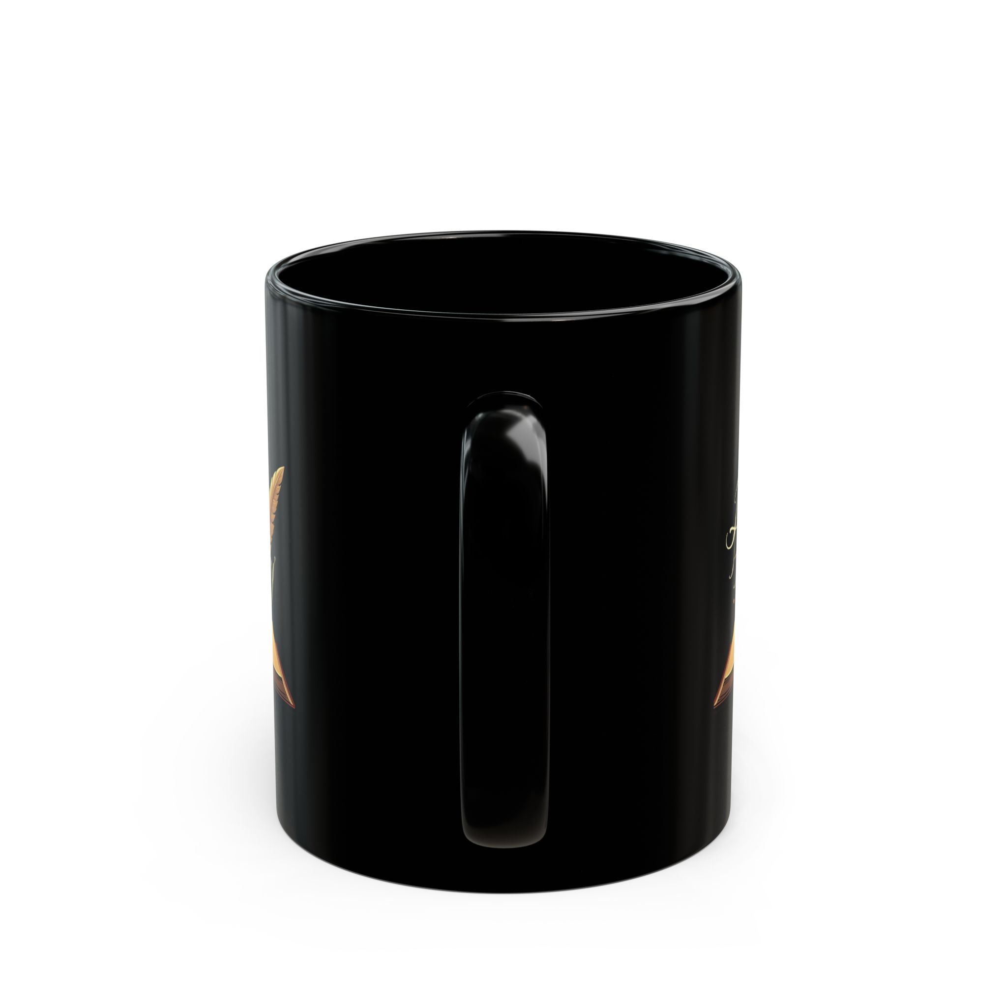Faith-Inspired Black Mug: Perfect Gift for Writers, Christians, and Book Lovers | 11oz or 15oz | Inspirational Coffee Cup - Image 5