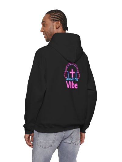 Jesus Is The Vibe Hoodie | Unisex Heavy Blend Sweatshirt for Faith & Comfort, Casual Wear, Gift for Believers, Music Lovers, Everyday Style
