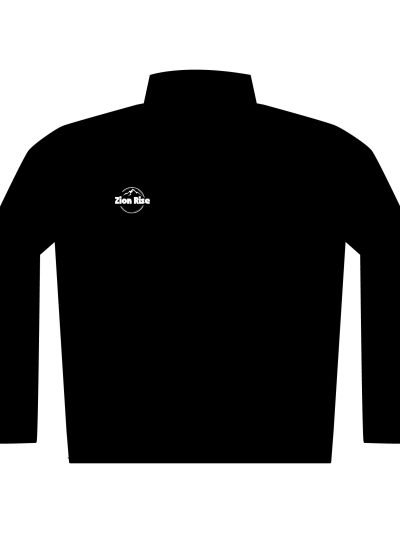 Zion Rise logo Quilted Jacket | Unisex Embroidered Full-Zip Jacket