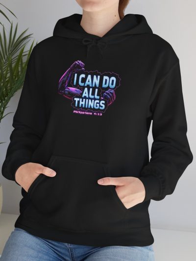 I Can Do All Things hoodie | Inspirational Scripture Romans 8:31 sweatshirt