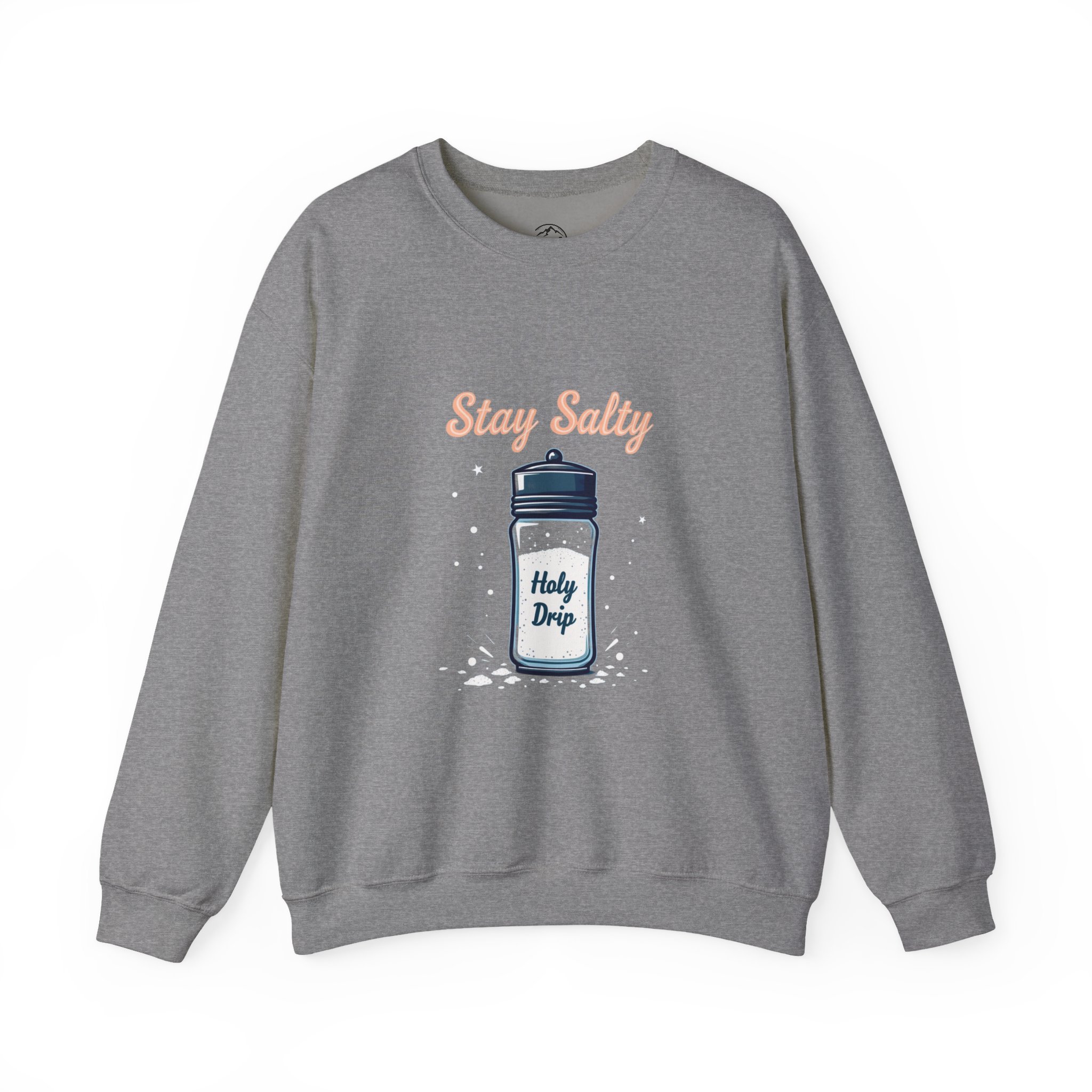 Stay Salty Crewneck Sweatshirt | Unisex Sweatshirt, Casual Wear, Gift for Friends, Beach Vibes, Summer Fashion - Image 3