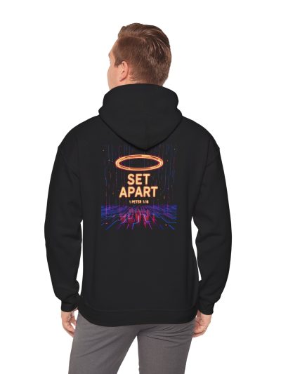 Set Apart Heavy Blend Hoodie, Unisex Graphic Sweatshirt, Casual Streetwear, Inspirational Gift, Trendy Layering Piece
