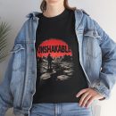 Unisex Heavy Cotton Tee with 'UNSHAKABLE' Design - Perfect for Casual Wear, Festivals, Gifts, Motivational Statement, Everyday Comfort