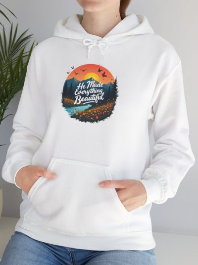 Nature-Inspired Unisex Hoodie, Cozy Outdoor Sweatshirt, Gift for Nature Lovers, Camping Apparel, Inspirational Hoodie