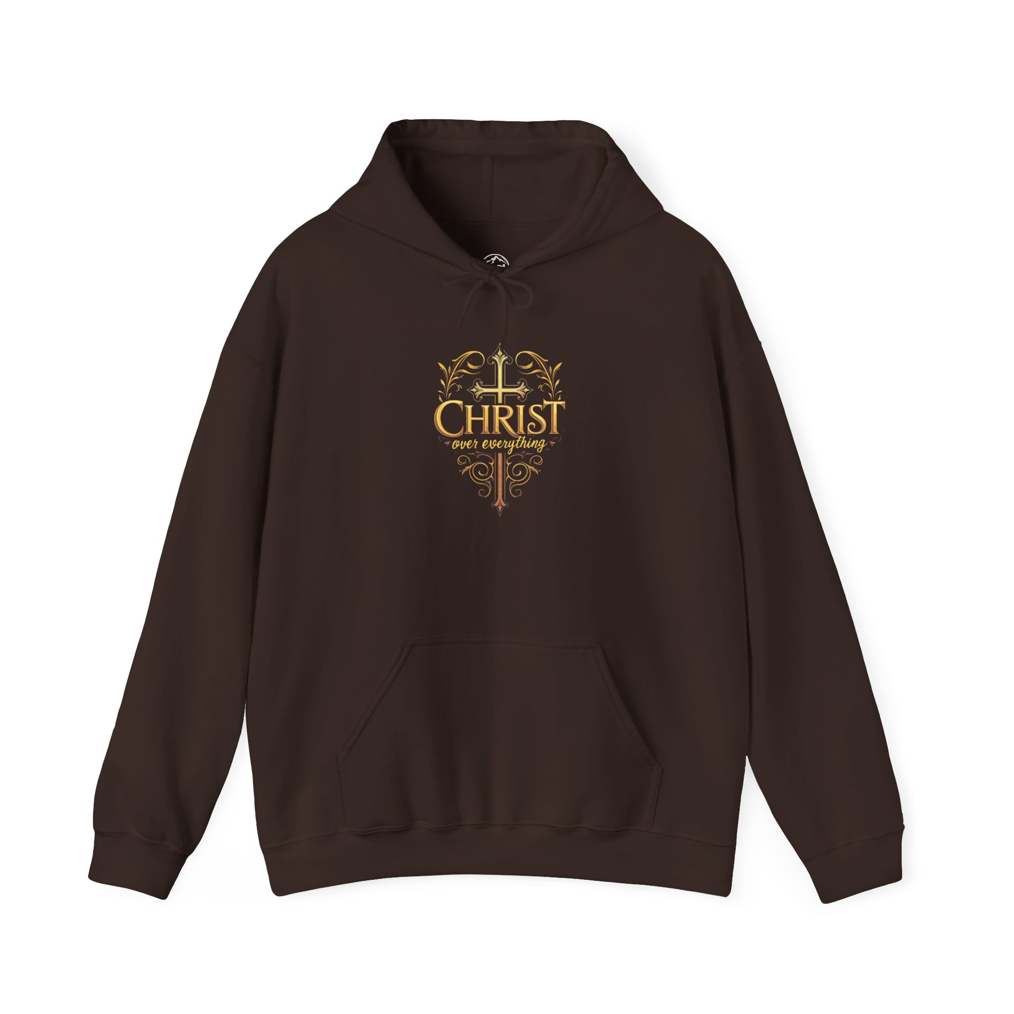 Christ Gold Cross Unisex Hoodie, Christian Sweatshirt Gift, Inspirational Wear, Religious Apparel, Spiritual Fashion - Image 7