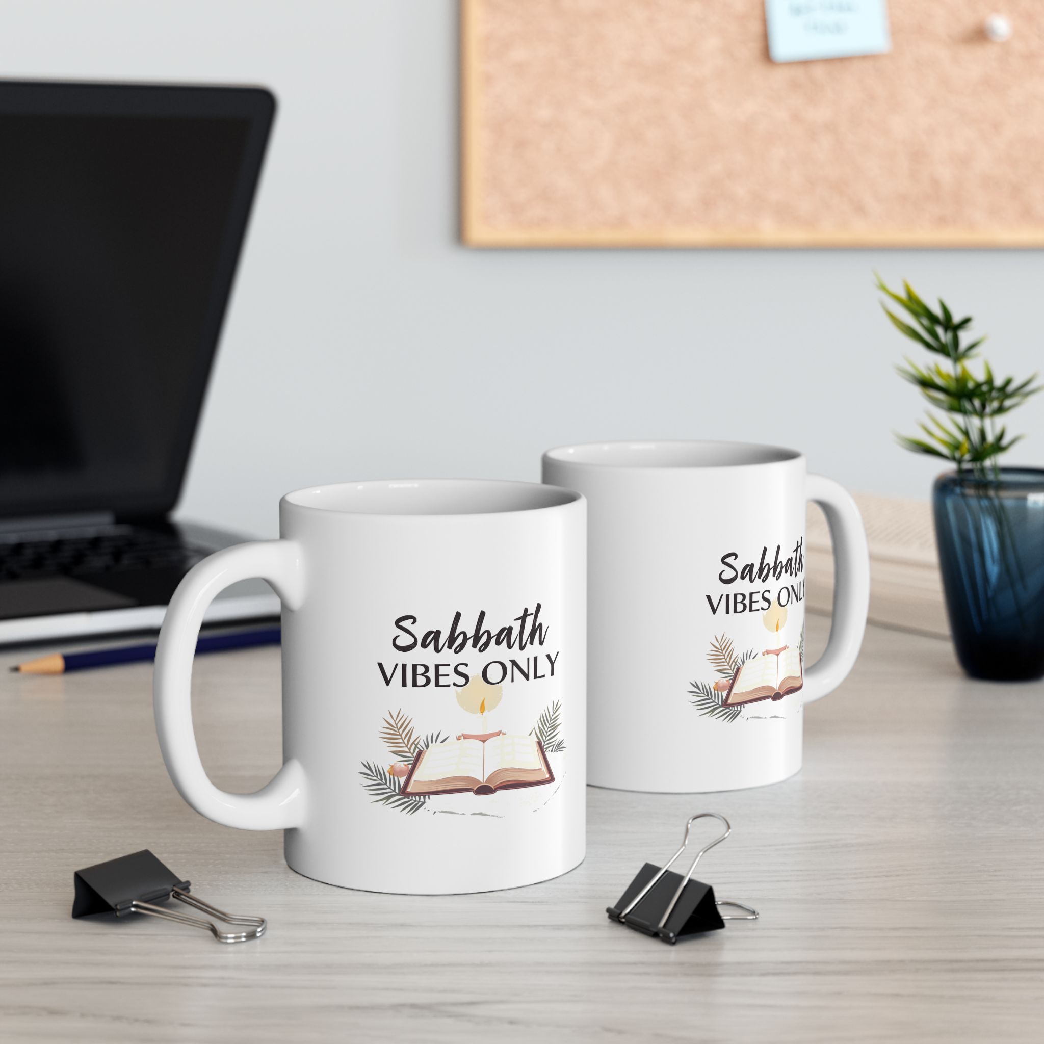 Serene Vibes Ceramic Mug | 11oz, 15oz | Ideal for Coffee Lovers, Gifts, Home Decor, Relaxation