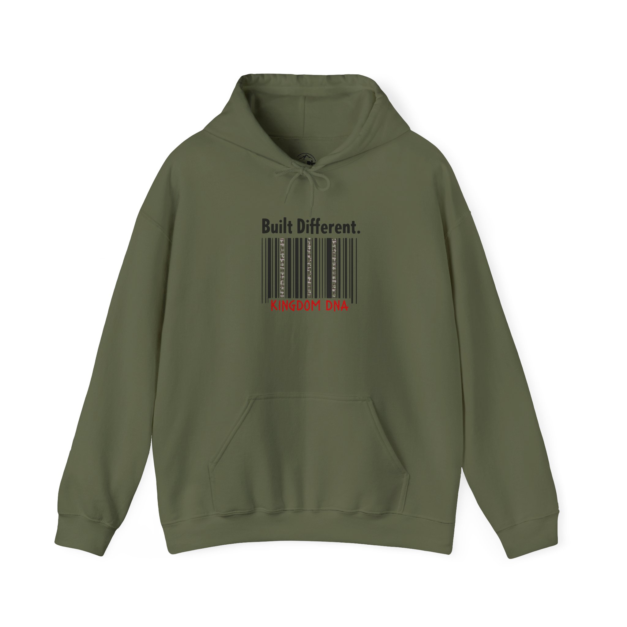 Unisex Hooded Sweatshirt - Built Different, Custom Graphic Hoodie, Casual Streetwear, Gift for Men & Women, Trendy Outfit - Image 8