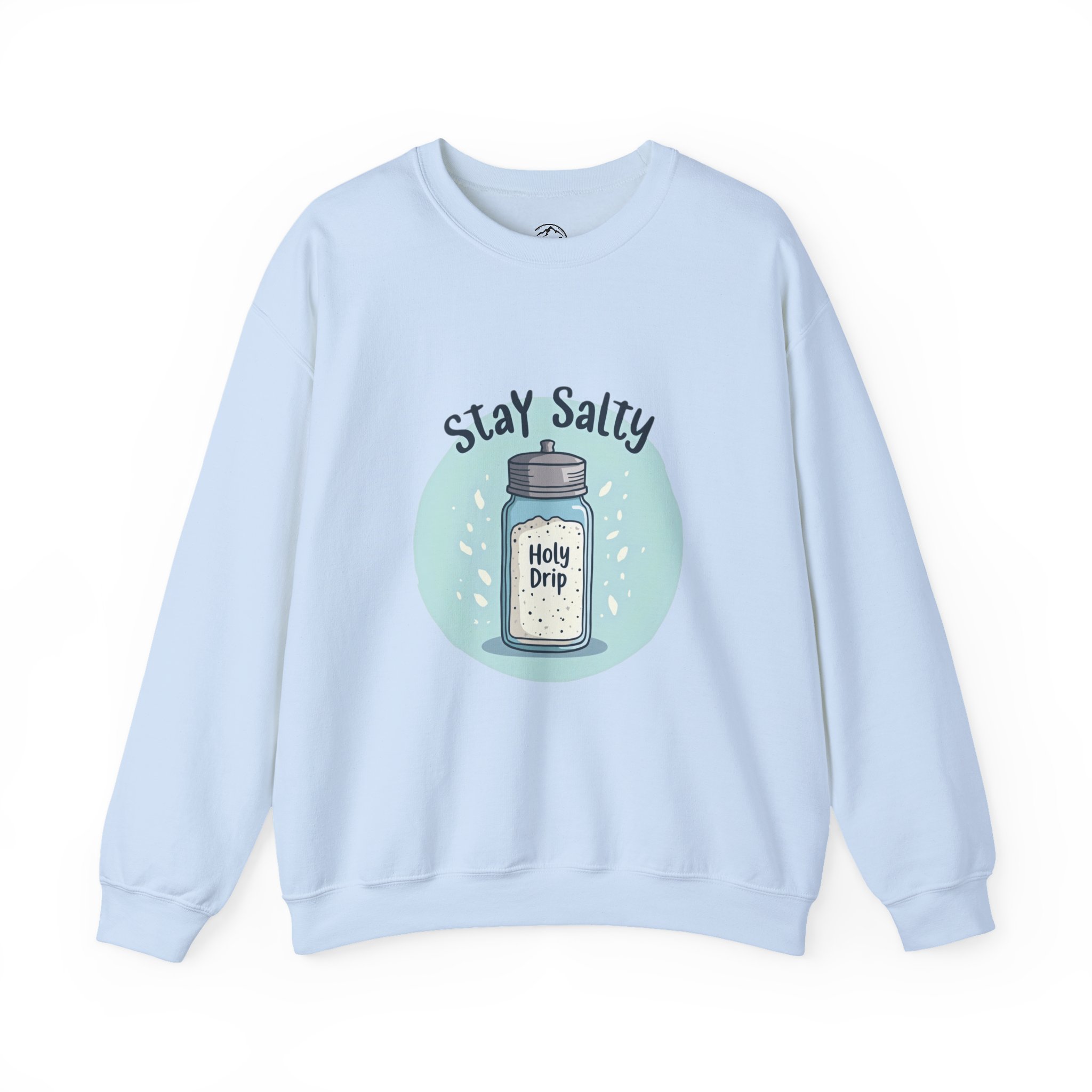 Stay Salty Unisex Crewneck Sweatshirt, Funny Sweatshirt, Gift for Sea Lovers, Casual Wear, Summer Vibes - Image 7