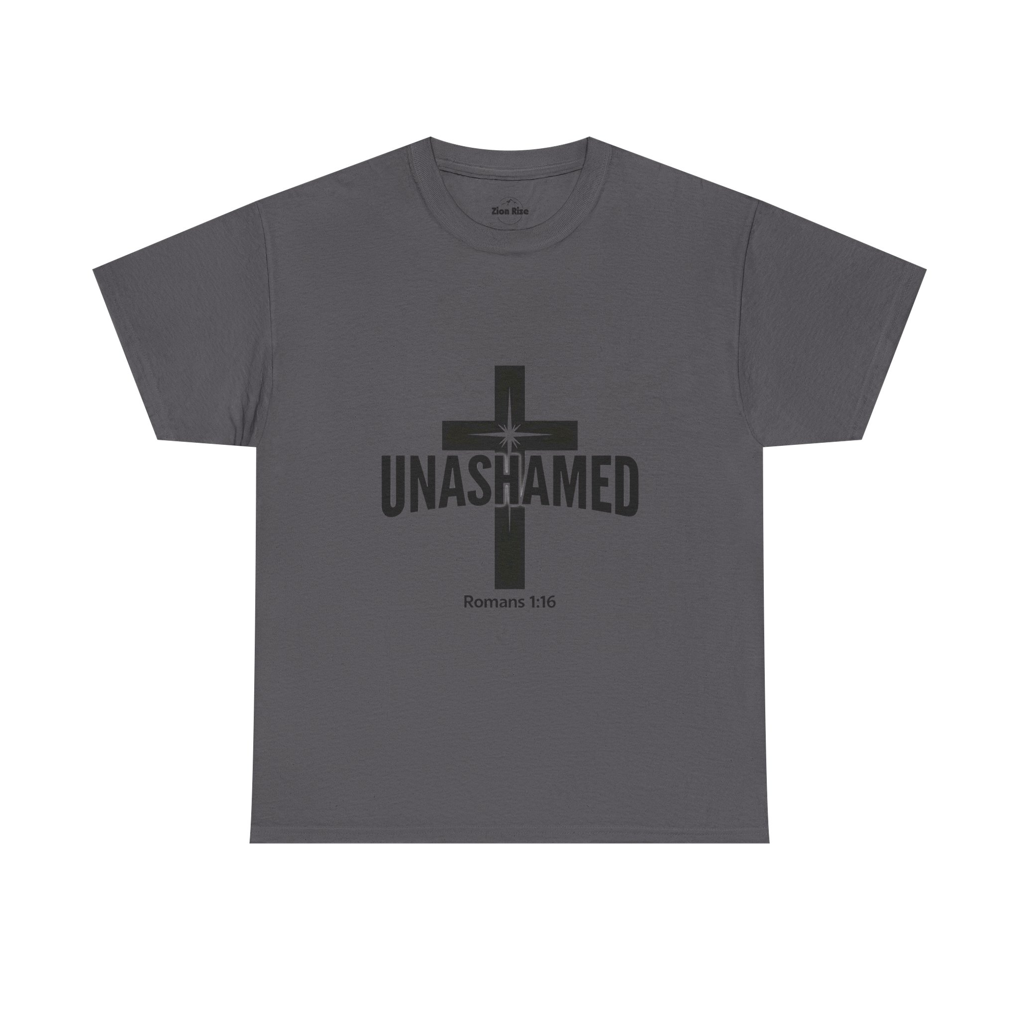 Faith Inspired, Unashamed, Unisex Heavy Cotton Tee - Image 11