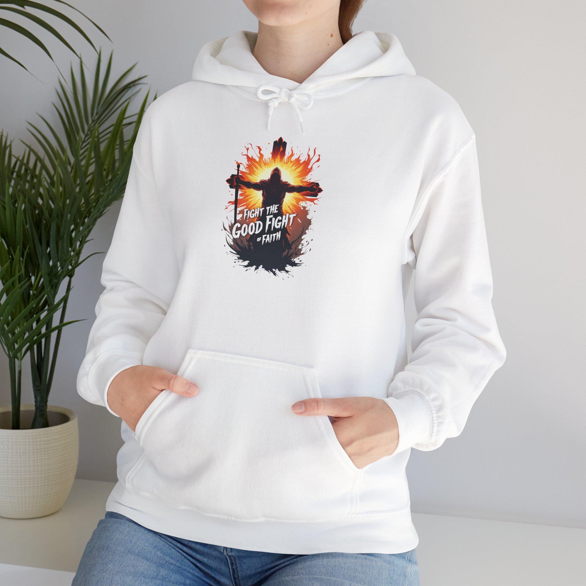 Inspirational Faith Hoodie | Unisex Sweatshirt | Christian Apparel | Perfect Gift for Faith-Filled Moments | Encouraging Quote