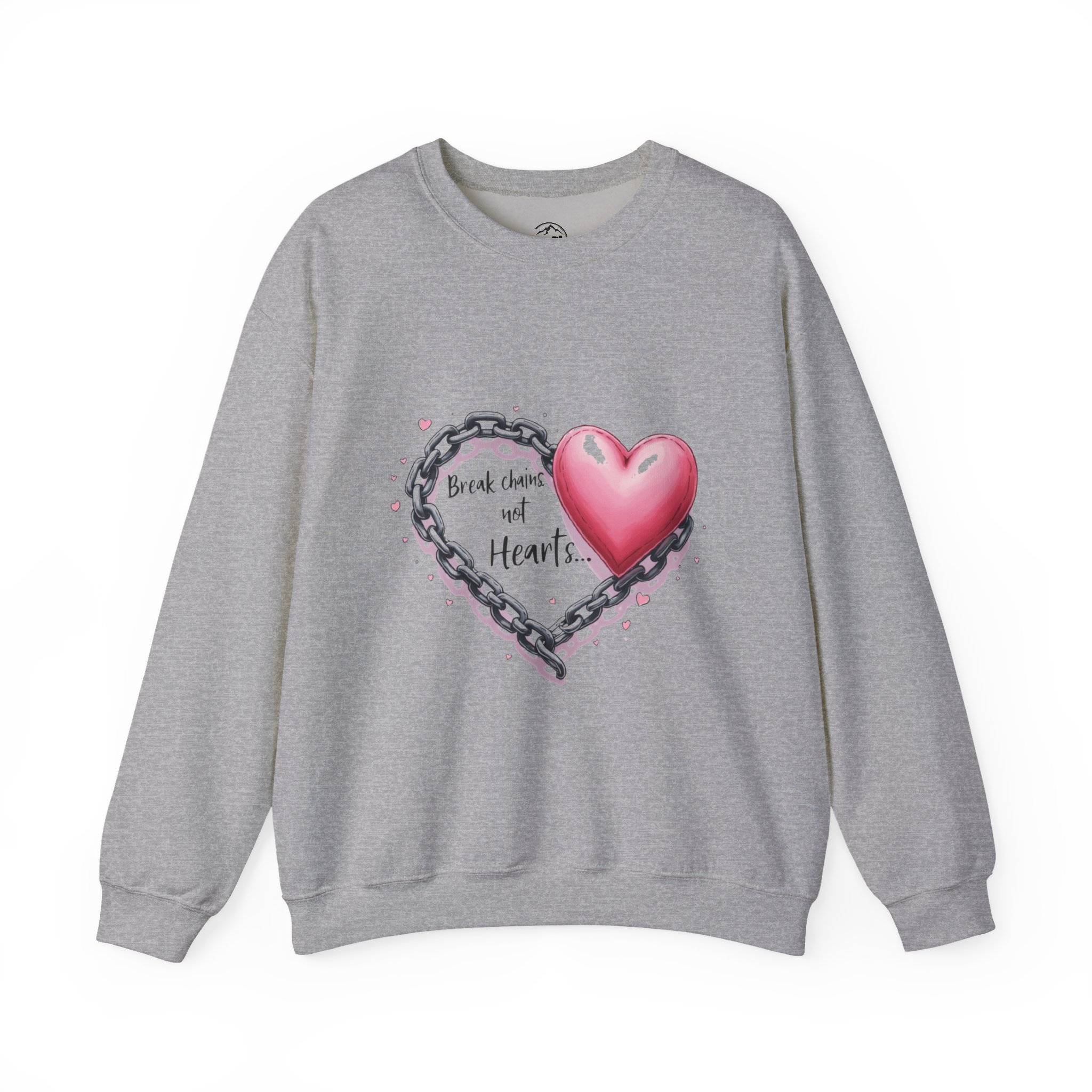 Heartfelt Unisex Sweatshirt - Break Hearts, Cozy Gift, Casual Wear, Love-Inspired Apparel - Image 7