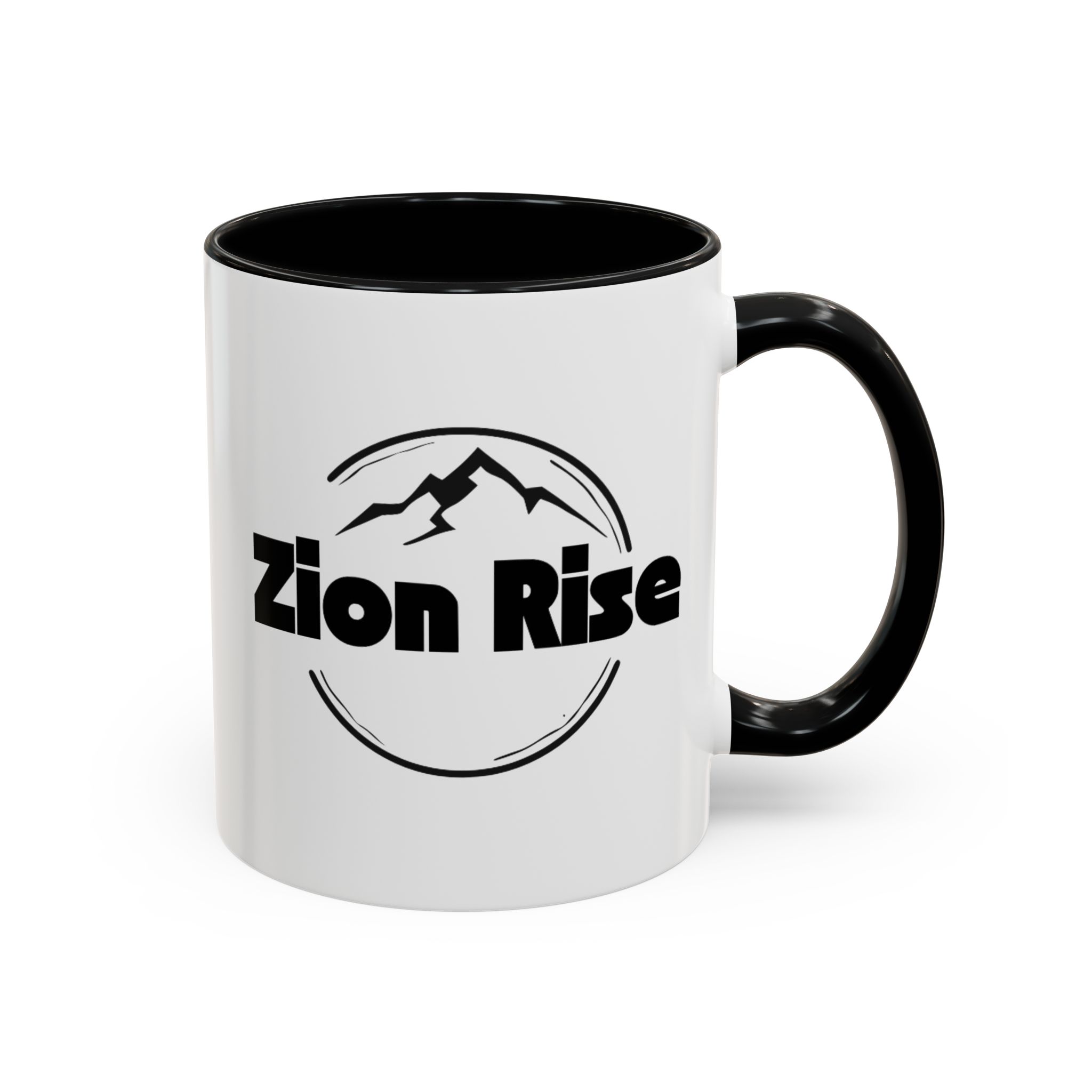 Zion Rise Accent Coffee Mug - Perfect for Nature Lovers, Adventurers, Home Office Decor, Gift for Hikers, Motivational Coffee Cup - Image 3